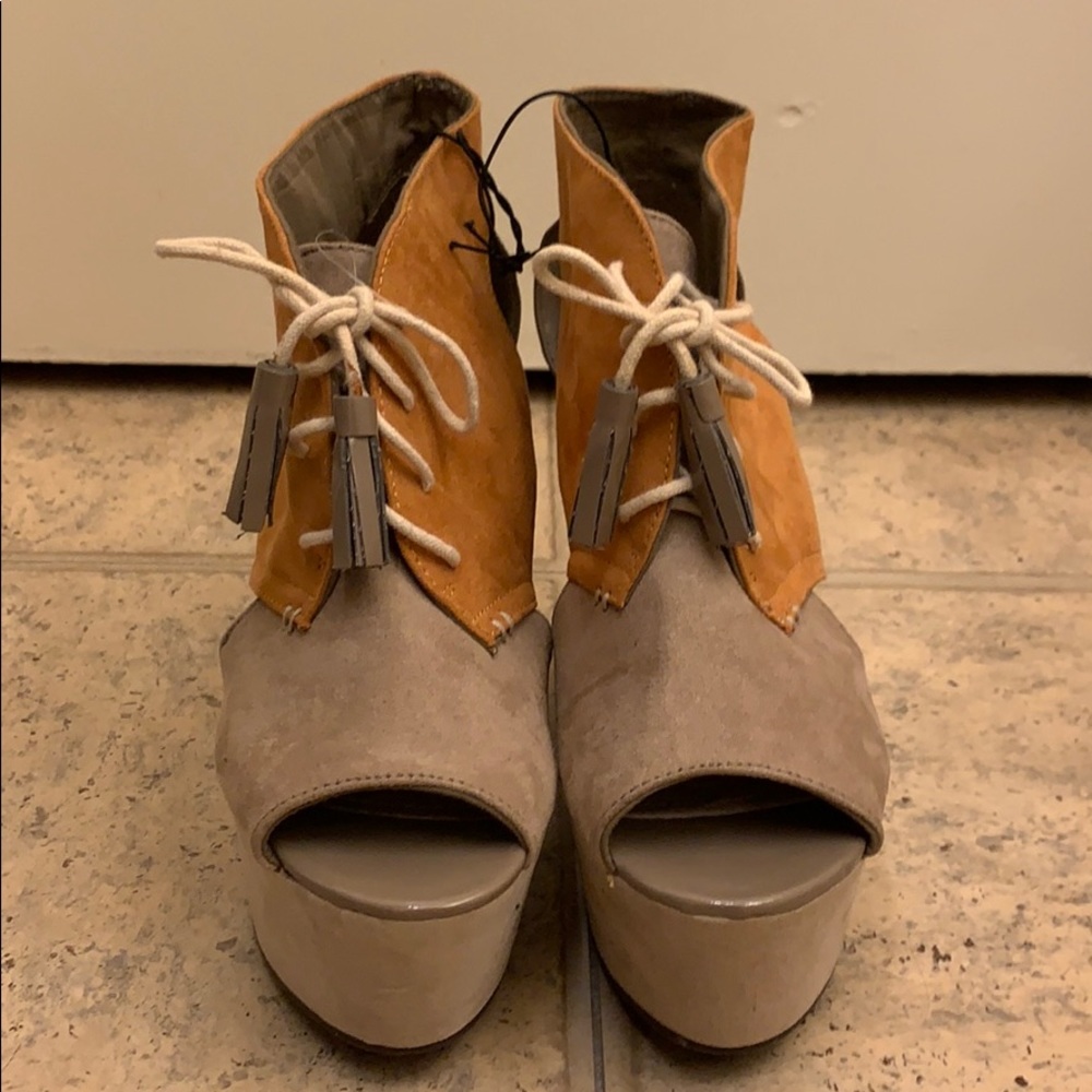 H&M cutout wedges